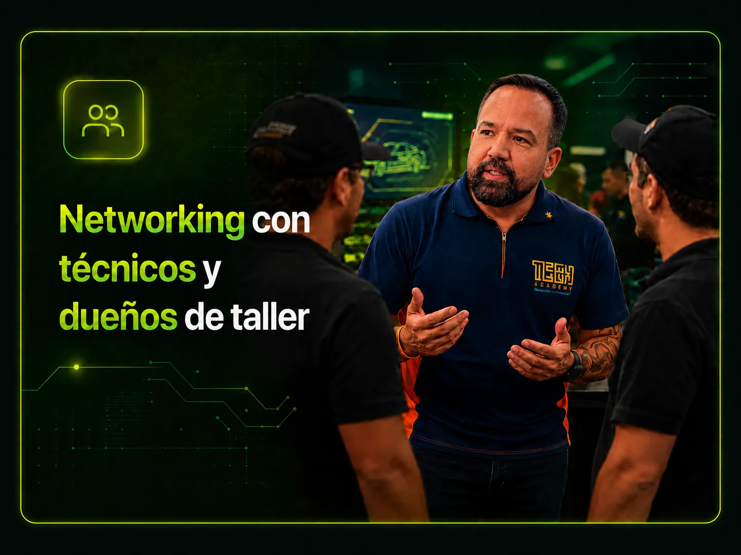 Networking com técnicos e donos de assistência